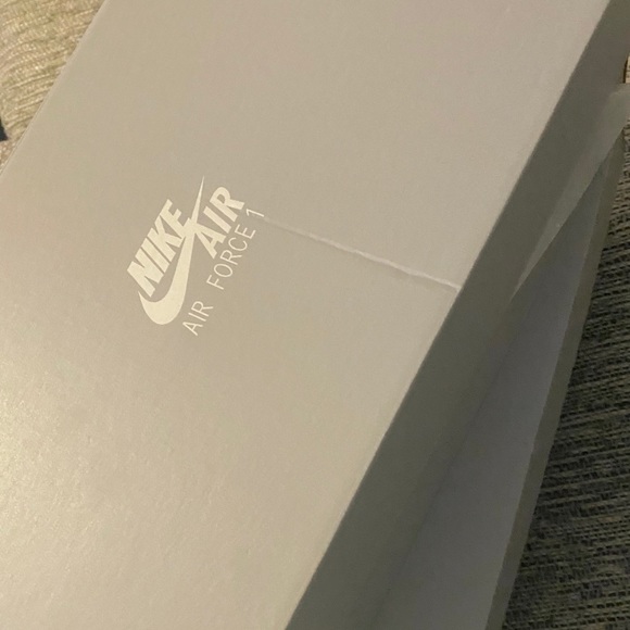 Nike Peach Air Force 1s Custom - Picture 2 of 2